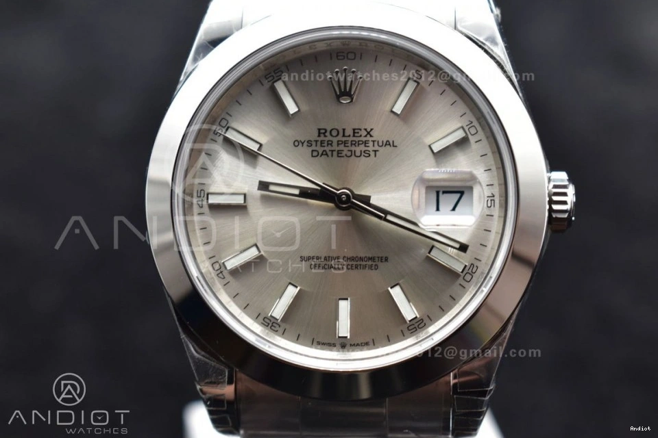 Bracelet Dial VSF SS on DateJust 41 904L 126330 VS3235 Silver 1:1 Best Oyster Edition 0331